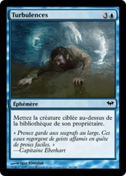 Turbulences, carte Magic DKA 38 — extension Obscure Ascension