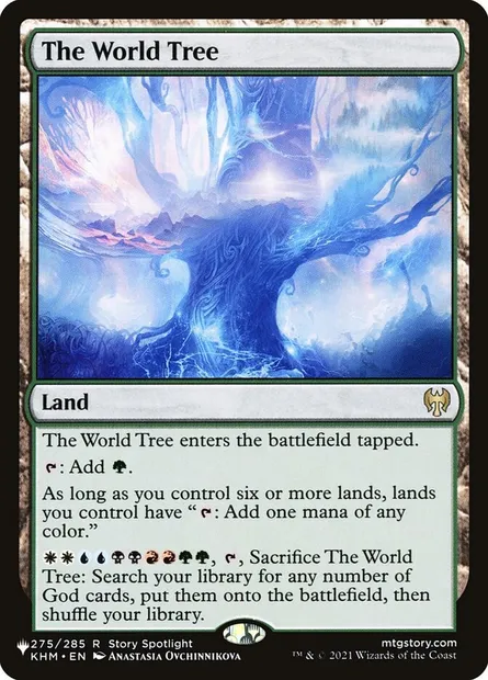 The World Tree, Magic card PLST KHM-275 — The List set