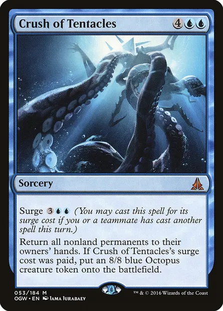 Crush of Tentacles, Magic card OGW 53 — Oath of the Gatewatch set