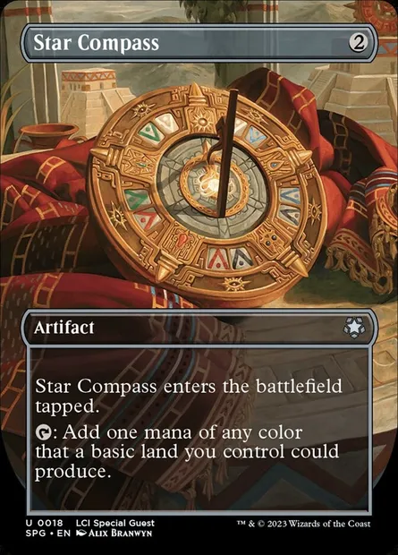 Star Compass, Magic card SPG 18 — Special Guests set