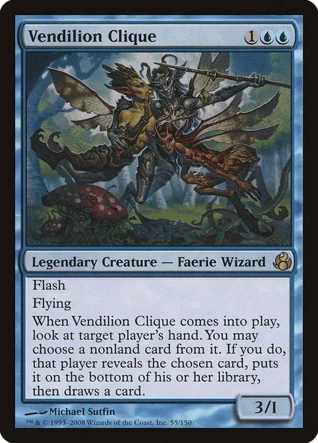 Vendilion Clique, Magic card MOR 55 — Morningtide set