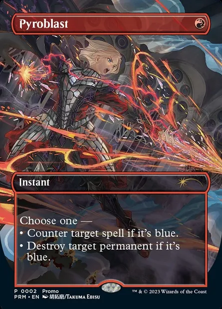 Pyrosalve, carte Magic PW23 8 — extension Wizards Play Network 2023