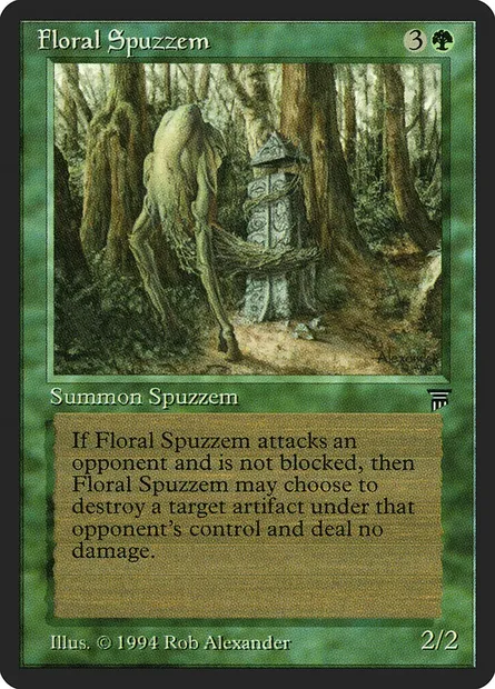 Floral Spuzzem, Magic card LEG 187 — Legends set