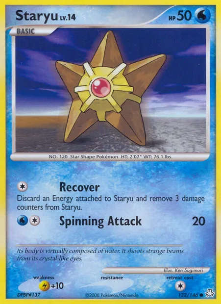 Stari, carte Pokémon LA 122 — extension Éveil des Légendes