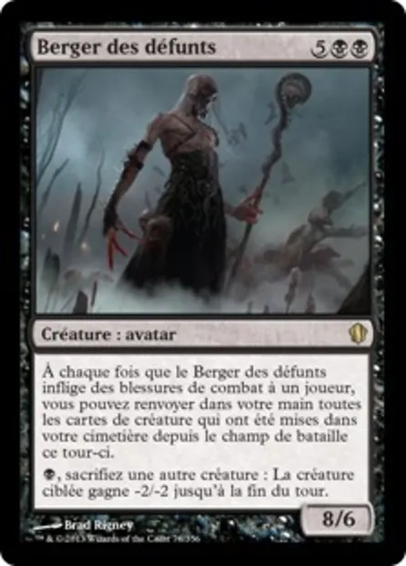 Berger des défunts, carte Magic C13 78 — extension Commander 2013