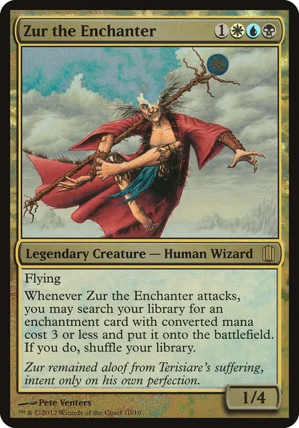 Zur the Enchanter, Magic card OCM1 10 — Commander's Arsenal Oversized set