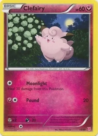 Clefairy, Pokémon card TK7B 013 — XY Trainer Kit: Wigglytuff set