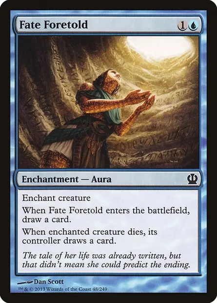 Fate Foretold, Magic card THS 48 — Theros set