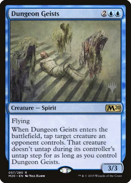 Geists de donjon, carte Magic PM20 57p — extension Core Set 2020 Promos