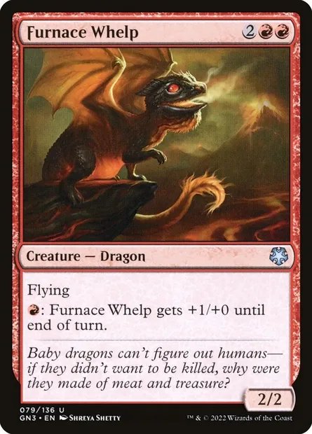 Furnace Whelp, Magic card GN3 79 — Game Night: Free-for-All set