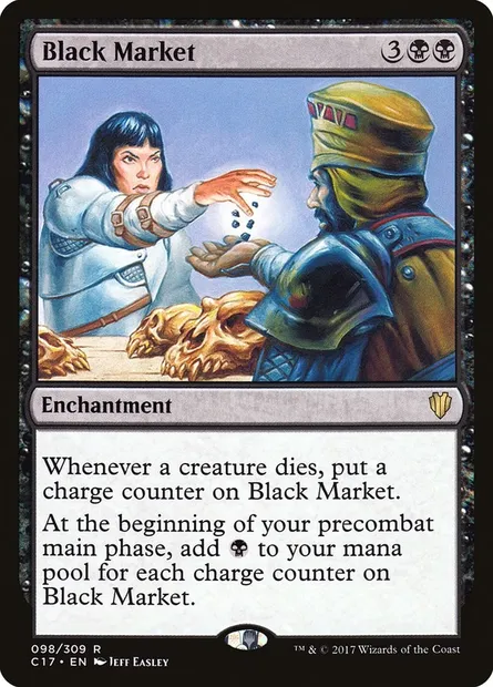 Black Market, Magic card C17 98 — Commander 2017 set