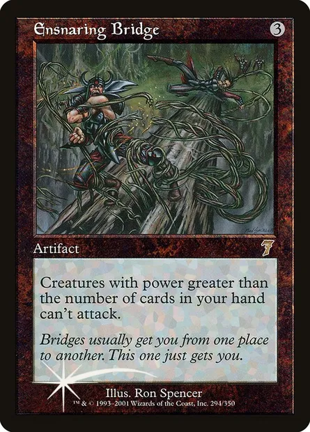 Ensnaring Bridge, Magic card 7ED 294★ — Seventh Edition set