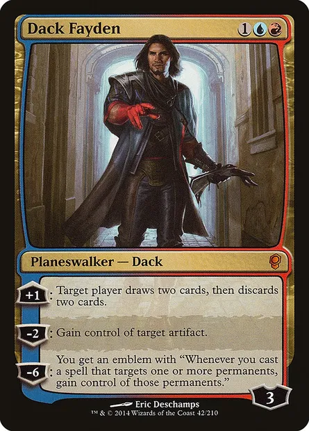 Dack Fayden, carte Magic CNS 42 — extension Conspiration