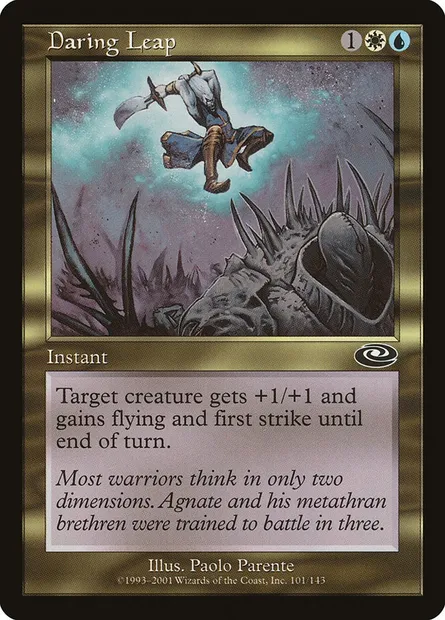 Daring Leap, Magic card PLS 101 — Planeshift set