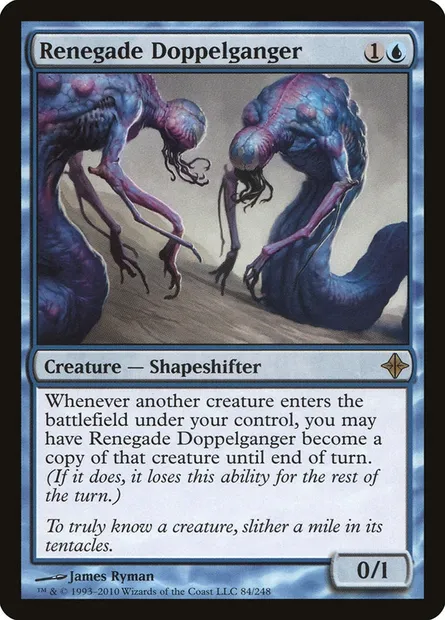 Renegade Doppelganger, Magic card ROE 84 — Rise of the Eldrazi set