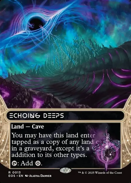Echoing Deeps, Magic card EOS 13 — Edge of Eternities: Stellar Sights set
