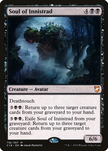 Soul of Innistrad, Magic card C18 118 — Commander 2018 set