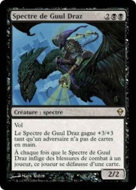 Spectre de Guul Draz, carte Magic ZEN 92 — extension Zendikar