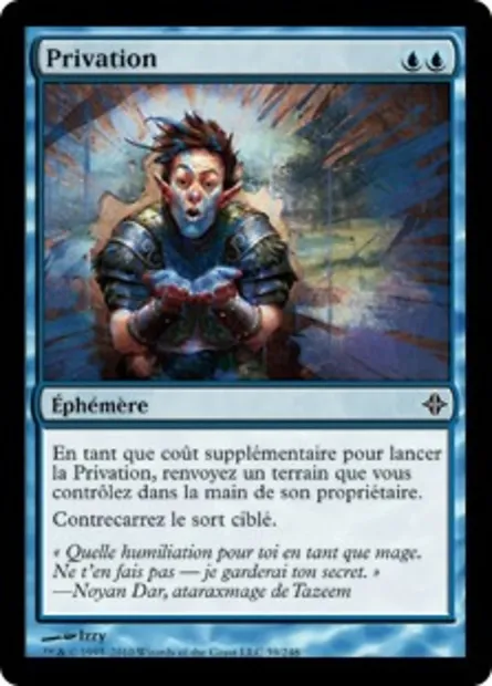 Privation, carte Magic ROE 59 — extension L'ascension des Eldrazi
