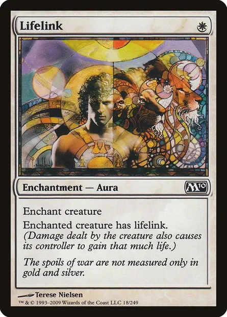 Lifelink, Magic card M10 18 — Magic 2010 set