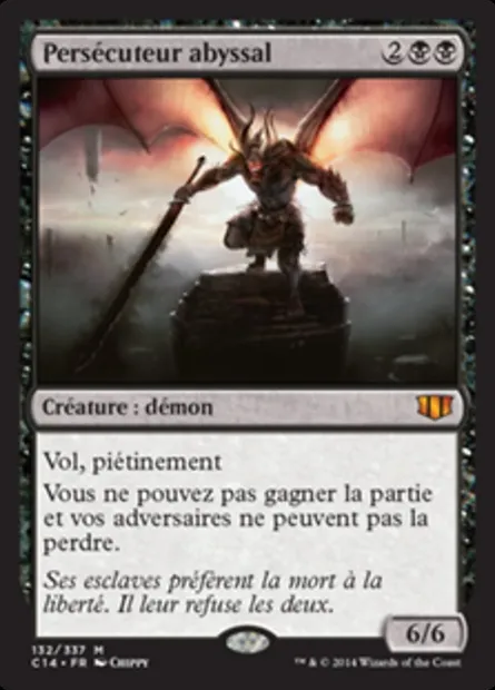 Persécuteur abyssal, carte Magic C14 132 — extension Commander 2014