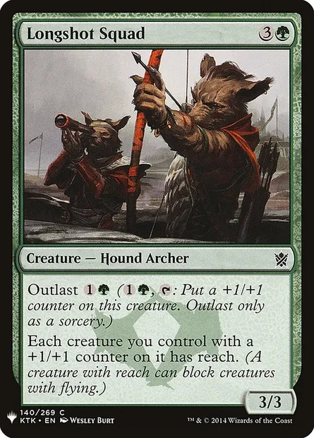 Longshot Squad, Magic card PLST KTK-140 — The List set