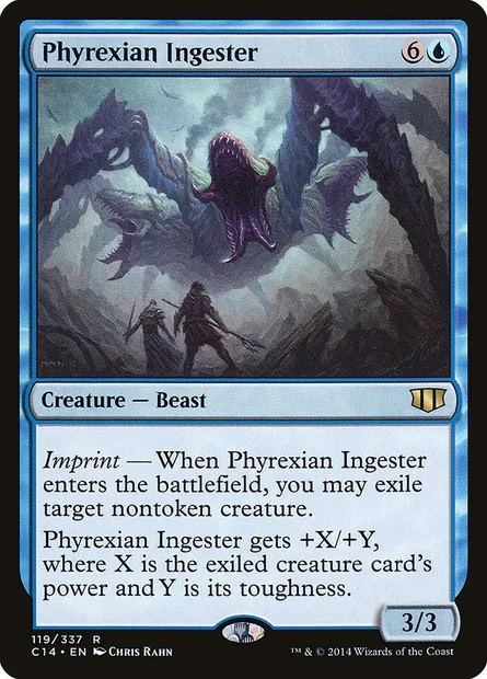 Phyrexian Ingester, Magic card C14 119 — Commander 2014 set