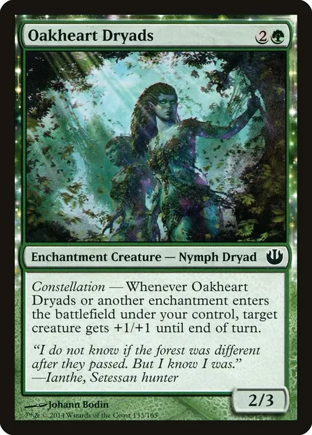 Oakheart Dryads, Magic card JOU 133 — Journey into Nyx set