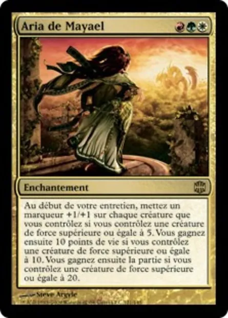 Aria de Mayael, carte Magic ARB 121 — extension La Renaissance d'Alara