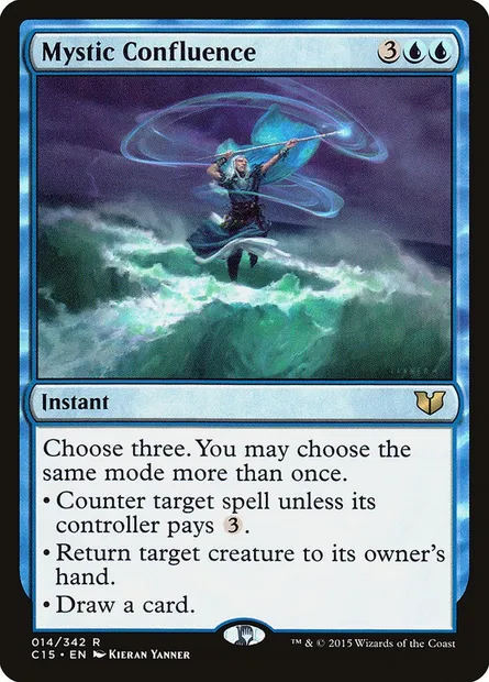 Mystic Confluence, Magic card C15 14 — Commander 2015 set