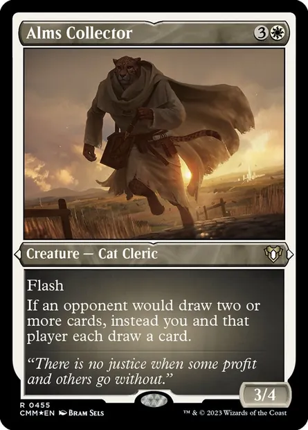 Alms Collector, Magic card CMM 455 — Commander Masters set
