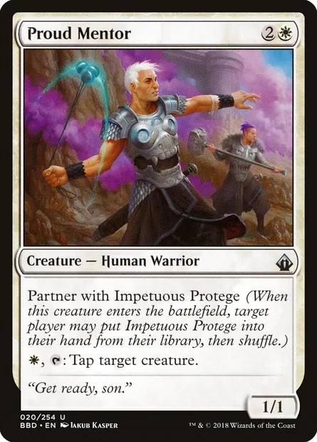 Proud Mentor, carte Magic BBD 20 — extension Battlebond