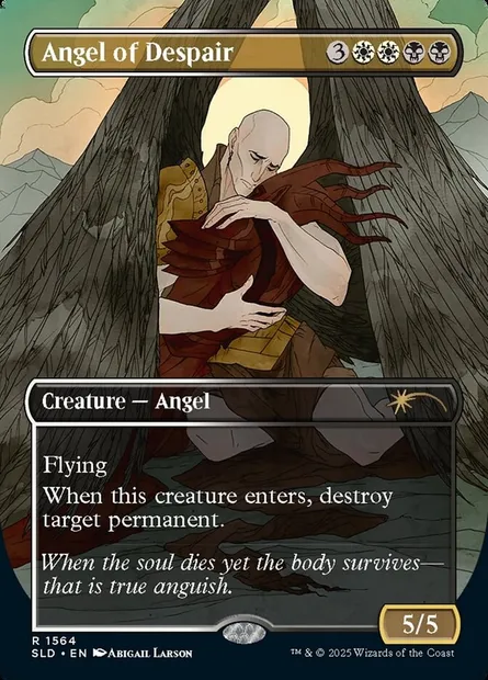 Angel of Despair, Magic card SLD 1564 — Secret Lair Drop set