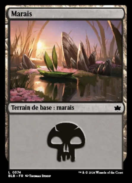 Marais, carte Magic BLB 374 — extension Bloomburrow