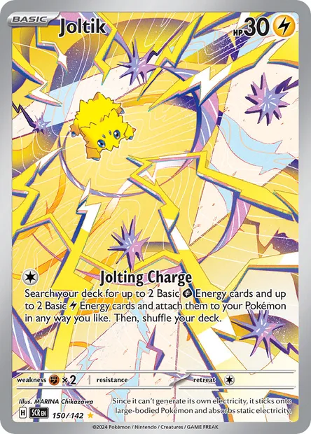 Joltik, Pokémon card SCR 150 — Stellar Crown set