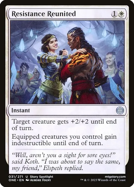 Resistance Reunited, Magic card ONE 31 — Phyrexia: All Will Be One set