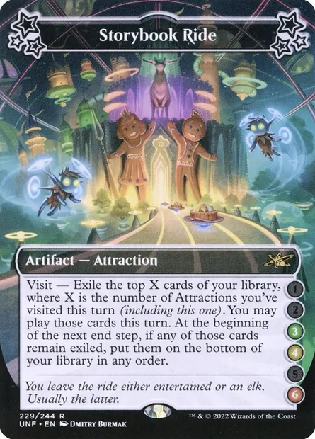 Storybook Ride, Magic card UNF 229b — Unfinity set
