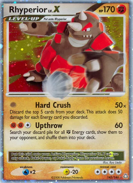 Rhyperior, Pokémon card LA 145 — Legends Awakened set
