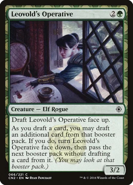 Leovold's Operative, Magic card CN2 66 — Conspiracy: Take the Crown set