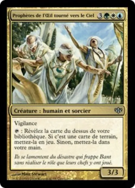 Prophètes de l'Œil tourné vers le Ciel, carte Magic CON 125 — extension Conflux