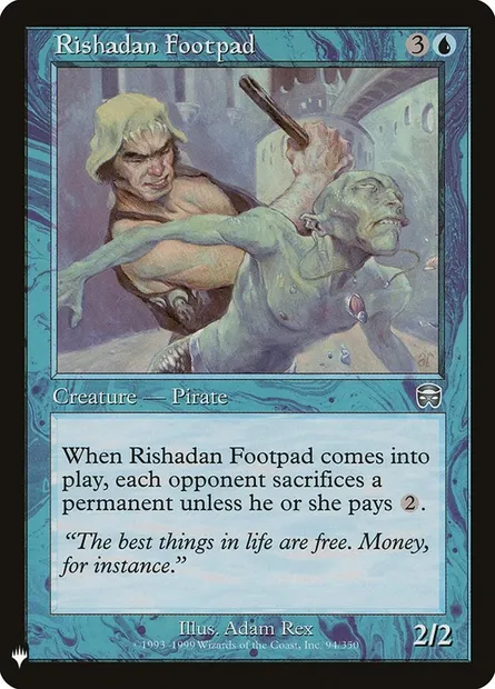 Rishadan Footpad, Magic card PLST MMQ-94 — The List set