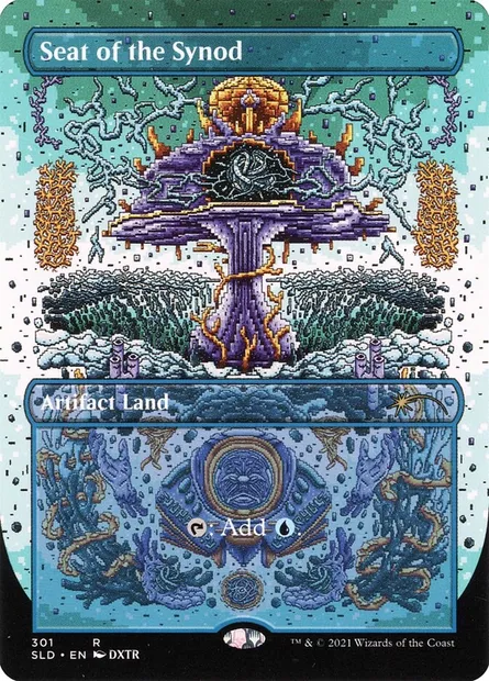 Siège du Synode, carte Magic SLD 301 — extension Secret Lair Drop