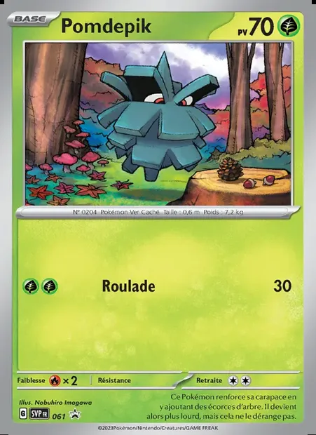 Pomdepik, carte Pokémon PR-SV 061 — extension SVP Black Star Promos