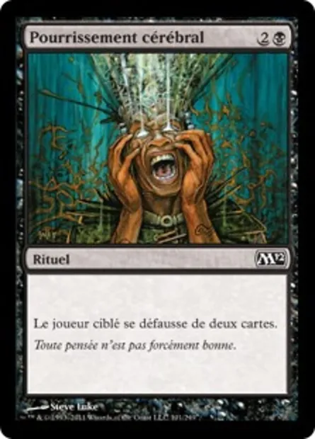 Pourrissement cérébral, carte Magic M12 101 — extension Magic 2012
