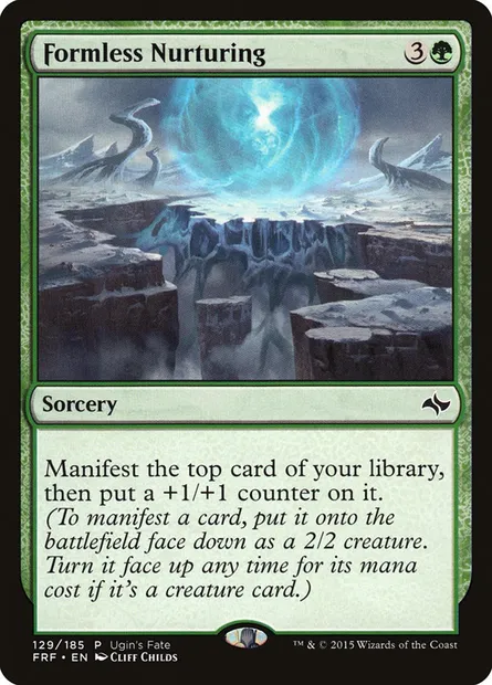 Formless Nurturing, Magic card UGIN 129 — Ugin's Fate set