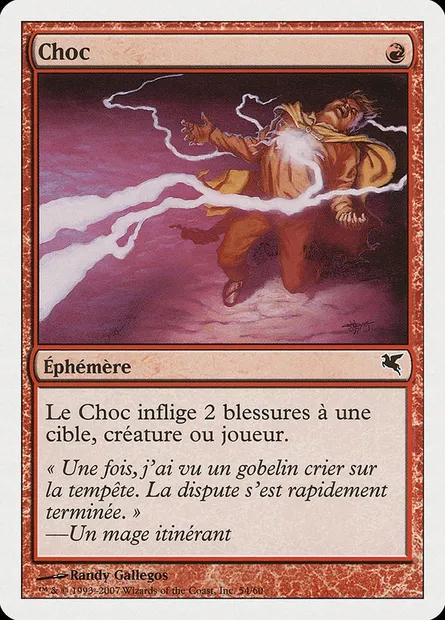 Shock, Magic card PSAL I54 — Salvat 2005 set