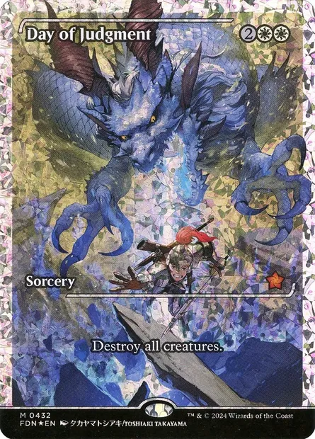 Jour de condamnation, carte Magic FDN 432 — extension Foundations