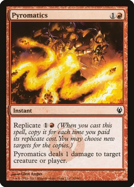 Pyromatics, Magic card DDJ 20 — Duel Decks: Izzet vs. Golgari set