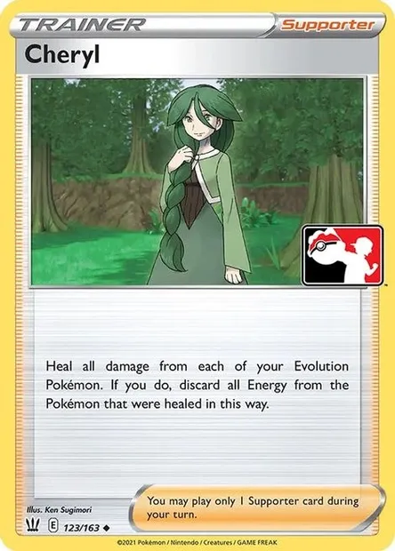 Cheryl, Pokémon card PPS 123 — Play! Pokémon Prize Pack Series set