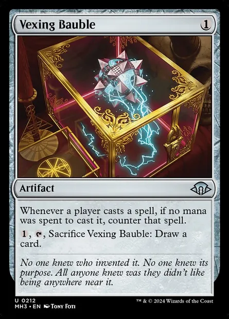 Vexing Bauble, Magic card MH3 212 — Modern Horizons 3 set